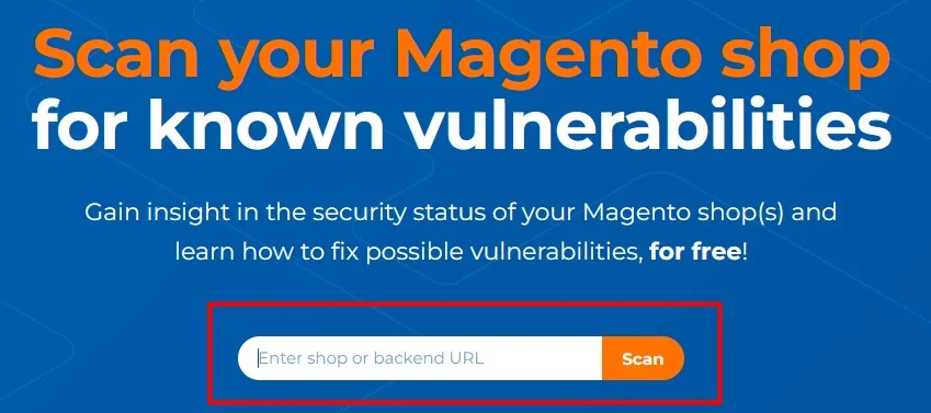 search bar magereport