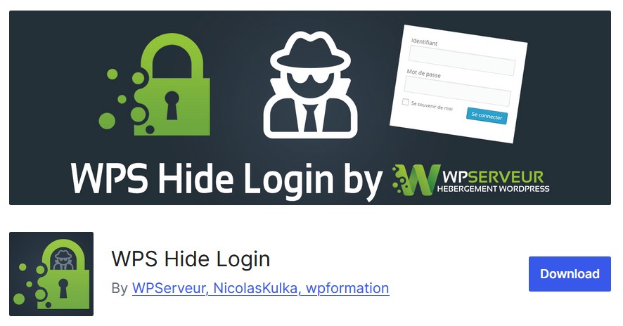 WPS hide login wordpress security plugin